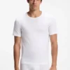 3-pack bomullst-shirts med broderad logotyp