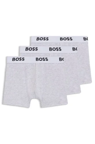 3-pack boxershorts för barn i stretchbomull