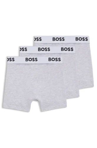 3-pack boxershorts för barn i stretchbomull