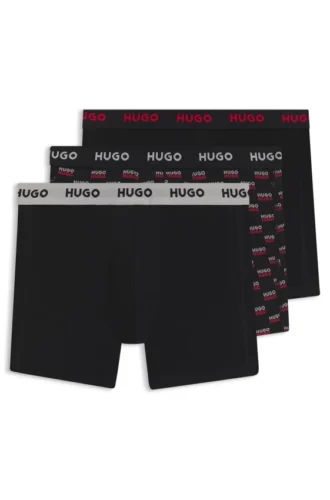 3-pack boxershorts i stretchbomull