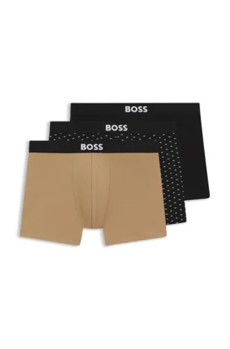 3-pack boxershorts i stretchbomull