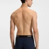 3-pack boxershorts i stretchbomull med logotyp i midjan