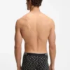 3-pack boxershorts i stretchbomull med logotyp i midjan