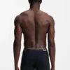 3-pack boxershorts i stretchbomull med logotyp i midjan