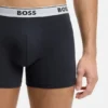 3-pack boxershorts i stretchbomull med logotyp i midjan