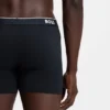 3-pack boxershorts i stretchbomull med logotyp i midjan