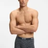 3-pack boxershorts i stretchbomull med logotyp i midjan