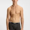 3-pack boxershorts med logotyp i midjan