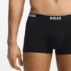 3-pack boxershorts med logotyp i midjan