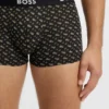 3-pack boxershorts med logotyp i midjan