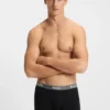 3-pack boxershorts med logotyp i midjan