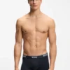 3-pack boxershorts med logotyp i midjan