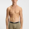 3-pack boxershorts med logotyp i midjan