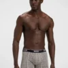 3-pack boxershorts med logotyp i midjan i stretchbomull