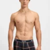 3-pack boxershorts med logotyp i midjan i stretchbomull