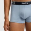 3-pack boxershorts med logotyp i midjan i stretchbomull