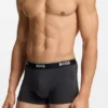 3-pack boxershorts med logotyp i midjan i stretchbomull