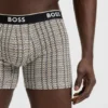 3-pack boxershorts med logotyp i midjan i stretchbomull