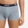 3-pack boxershorts med logotyp i midjan i stretchbomull