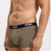 3-pack boxershorts med logotyp i midjan i stretchbomull