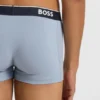 3-pack boxershorts med logotyp i midjan i stretchbomull