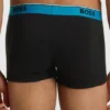 3-pack boxershorts med logotyp i midjan i stretchbomull