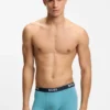 3-pack boxershorts med logotyp i midjan i stretchbomull