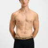 3-pack boxershorts med logotyp i midjan i stretchbomull