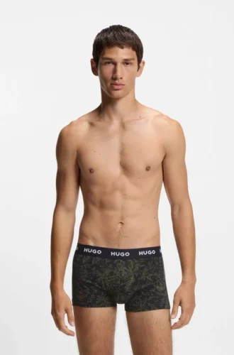 3-pack boxershorts med logotyp i stretchbomull