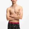 3-pack boxershorts med logotyp i stretchbomull