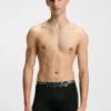 3-pack boxershorts med midjeband med delat logo