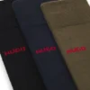 3-pack strumpor med logotyp i normal längd