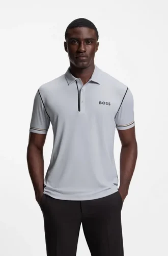 Active Paddy golfpolotröja i ripstop-tyg