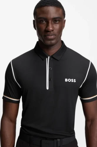 Active Paddy golfpolotröja i ripstop-tyg