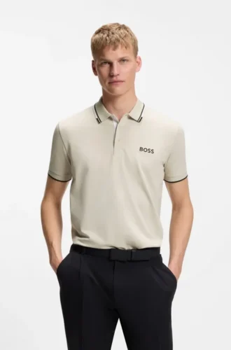Active Paddy-polotröja i regular fit i snabbtorkande stretchpiqué
