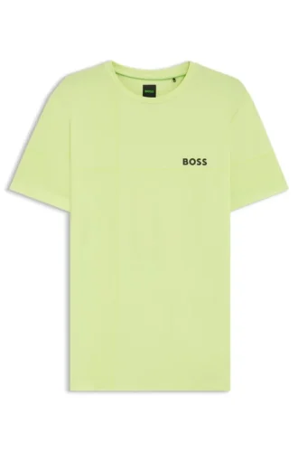 Aktiv, fuktavvisende T-shirt med smal passform i stretchjersey