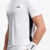 Aktiv, snabbtorkande T-shirt i slim fit med fyrvägsstretch