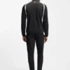 Aktiv sweatshirt med dragkedja i stretchgabardin