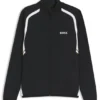 Aktiv sweatshirt med dragkedja i stretchgabardin