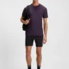 Aktiv T-shirt i smal passform med dekorativa reflekterande detaljer