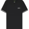 Aktiv T-shirt i smal passform med tennisbollsmönster