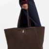 Ariell shopperväska i nubuck