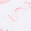 Baby-T-shirt i stretchbomull med pandamotiv