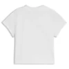 Baby-t-shirt med logotyp i stretchbomull