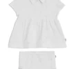 Babyklänning och bloomers med Double B-monogram