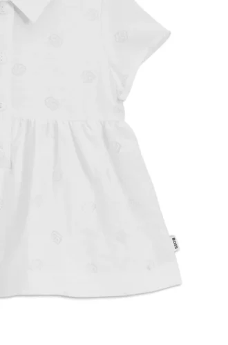 Babyklänning och bloomers med Double B-monogram