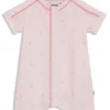 Babyoverall i stretchbomull med Double B-monogram