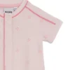 Babyoverall i stretchbomull med Double B-monogram