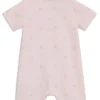 Babyoverall i stretchbomull med Double B-monogram