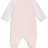 Babypyjamas i bomullsblandad jersey och frotté